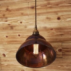 La Paz 24cm Cone Pendant Light Poster Lights Great Lighting UK Ltd